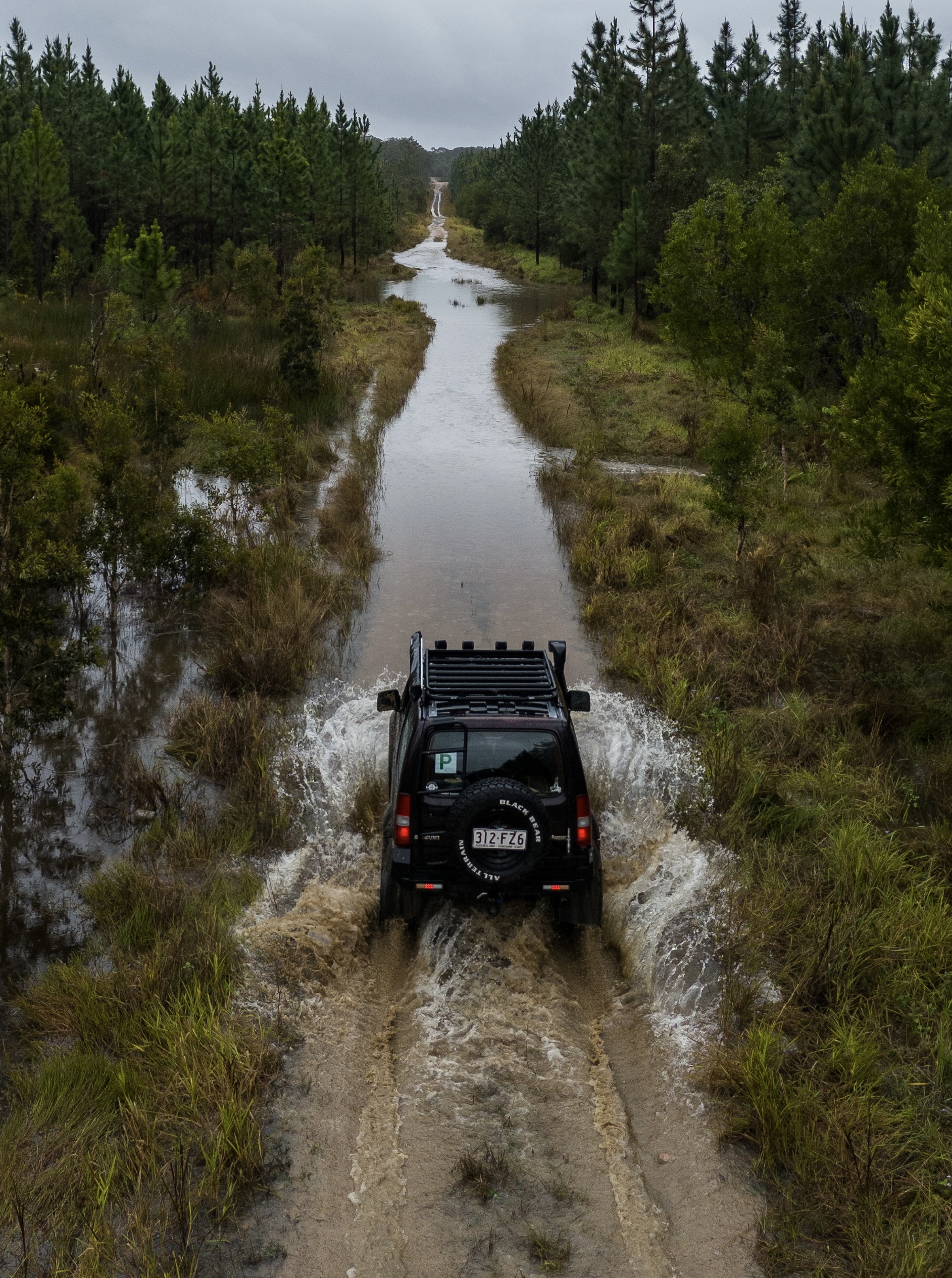 Automotive photography shot